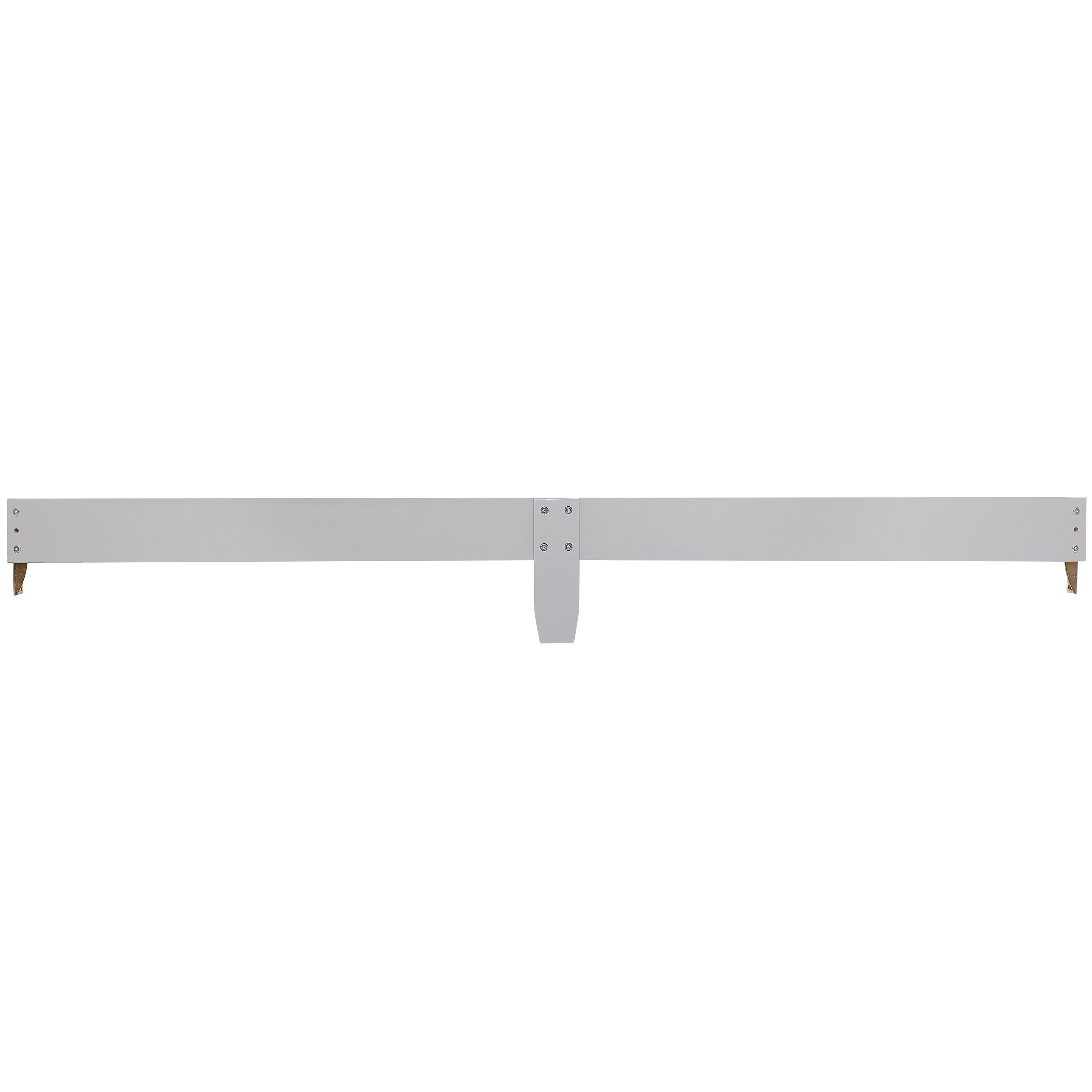 Dream On Me Mini Crib Bed Rail, Pebble Gray