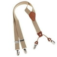 thumbnail image 6 of Kids 4 Clips Adjustable Suspenders Children'S Striped Beige, 6 of 8