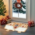 thumbnail image 4 of Fall Winter Outdoor Doormat Polyester Non Slip Floor Rug for Front Porch Patio Garage Laundry Room High Traffic Home Decor, 4 of 6