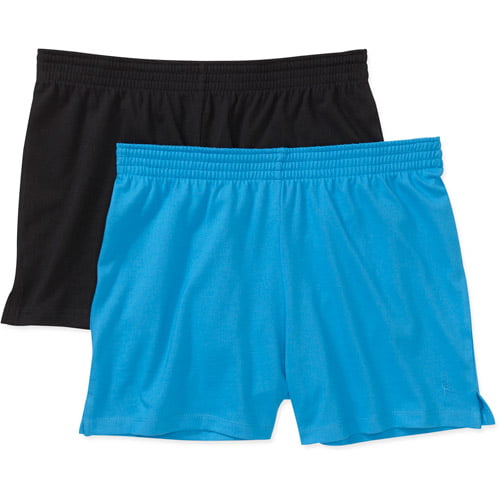 Danskin Now - Women's Knit Shorts, 2-Pack - Walmart.com