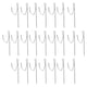 thumbnail image 5 of 50 ganchos para cortinas en forma de S, sencillos y resistentes, con forma de S, para decoración de cortinas., 5 of 5