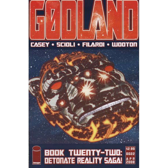 Godland #22 VF ; Image Comic Book