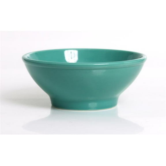 Tuxton China BTB-2508 Menudo-Salad Bowl 25 oz.  - Cilantro - 1 Dozen