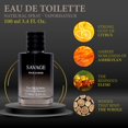 thumbnail image 2 of Savage for Men 3.4 Oz Eau De Toilette Spray para hombres Aroma masculino refrescante y cálido para uso diario Colonia informal para hombres Gran regalo navideño Olor fresco todo el día Un regalo para, 2 of 5