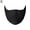 Black, variant on Wmool Disposable Face Mask Non Medical Surgical 3 Ply Ear loop Black Masks.