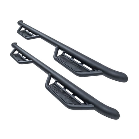 Havoc by RealTruck HS2 Black Hoop Steps Compatible with 1999-2016 Ford Super Duty F250 F350 SuperCab