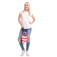 thumbnail image 4 of Xuewenshw Flag Bag Independence Day Bundle Pocket Fashion Digital Print Drawstring Outdoor Storage Storage Extra Large, 4 of 8