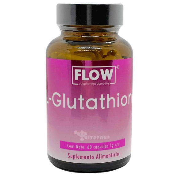 Glutathion 60 cápsulas de 1 gr FLOW Glutation FLOW FLOWGLUTATHION