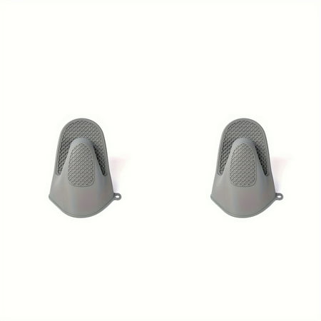 

BDFHT 2PCS Silicone Gloves For Cooking Grilling Gloves Heat Resistant Gloves BBQ Kitchen Silicone Oven Mitts Silicone Smoker Oven Gloves For Barbecue Cooking Baking