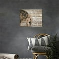 thumbnail image 3 of Lion and Lioness Wall Art Love Quotes Animal Canvas Prints Painting Vintage Lions Couple Pictures Framed Rustic Artwork Home Decor for Bathroom Bedroom Dining Living Room 16"x12", 3 of 6