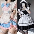 thumbnail image 4 of LUVCLS Lindo disfraz de mucama Cosplay Dulce disfraz de mucama Lolita S-3XL Vestido Anime, 4 of 7