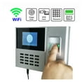 thumbnail image 1 of 2000mAh Battery Option Fingerprint Time And Attendance Machine System Card Employee Electronic Time Clock Management System ,Accurate Calculations, 1 of 7
