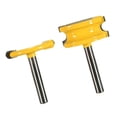 thumbnail image 1 of Maytalsory 2-Piece Canoe Flute and Bead Router Bit Cutter 100% Brand new and Wood Woodworking 6.35mm Tool, 1 of 1