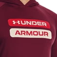 thumbnail image 3 of Under Armour Men's Velocity Wordmark Long Sleeve Hoodie (as1, alpha, m, regular, regular, League Red/Red-626), 3 of 5