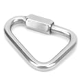 thumbnail image 4 of Triangular Chain Connector, Spiral Thread Convenient High Load Bearing Triangular Quick Link  For Mountaineering 8mm Diameter, 4 of 8