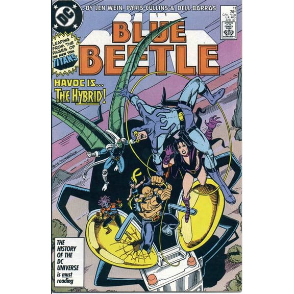 Blue Beetle (3rd Series) #11 VF ; DC Comic Book