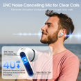 thumbnail image 3 of Auriculares inalámbricos Casan 2023 Bluetooth 5.3 HiFi Stereo IP7, 3 of 8