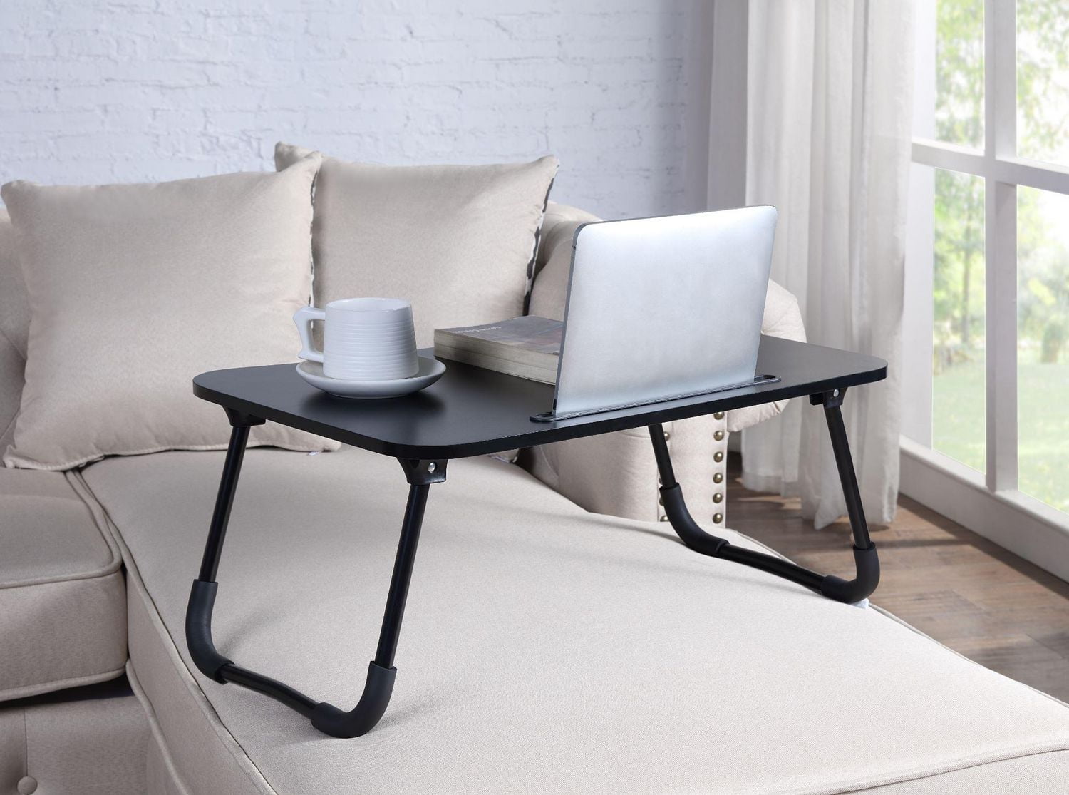 Mainstays Plateau de Bureau Pour Ordinateur Portatit Noir