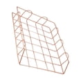 thumbnail image 2 of Sidaley Caja de correos liviana y duradera para empaquetar pedidos Papelería agradable y bolsas de oficina para empacar productos cartulina Cesta A4 Oro Rosa, 2 of 6