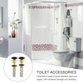 thumbnail image 3 of NUOLUX 2Ud Tornillos De Montaje Universal Para Asiento De Inodoro Color Dorado En Inoxidable, 3 of 6