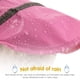 thumbnail image 4 of Impermeable para mascotas con cubierta impermeable, chaqueta reflectante de cuero sintético, ropa para mascotas (amarillo, XL), 4 of 5