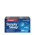 thumbnail image 6 of Simply Sleep Non-Habit Forming Nighttime Sleep Aid Caplets, 100 Count, 6 of 9