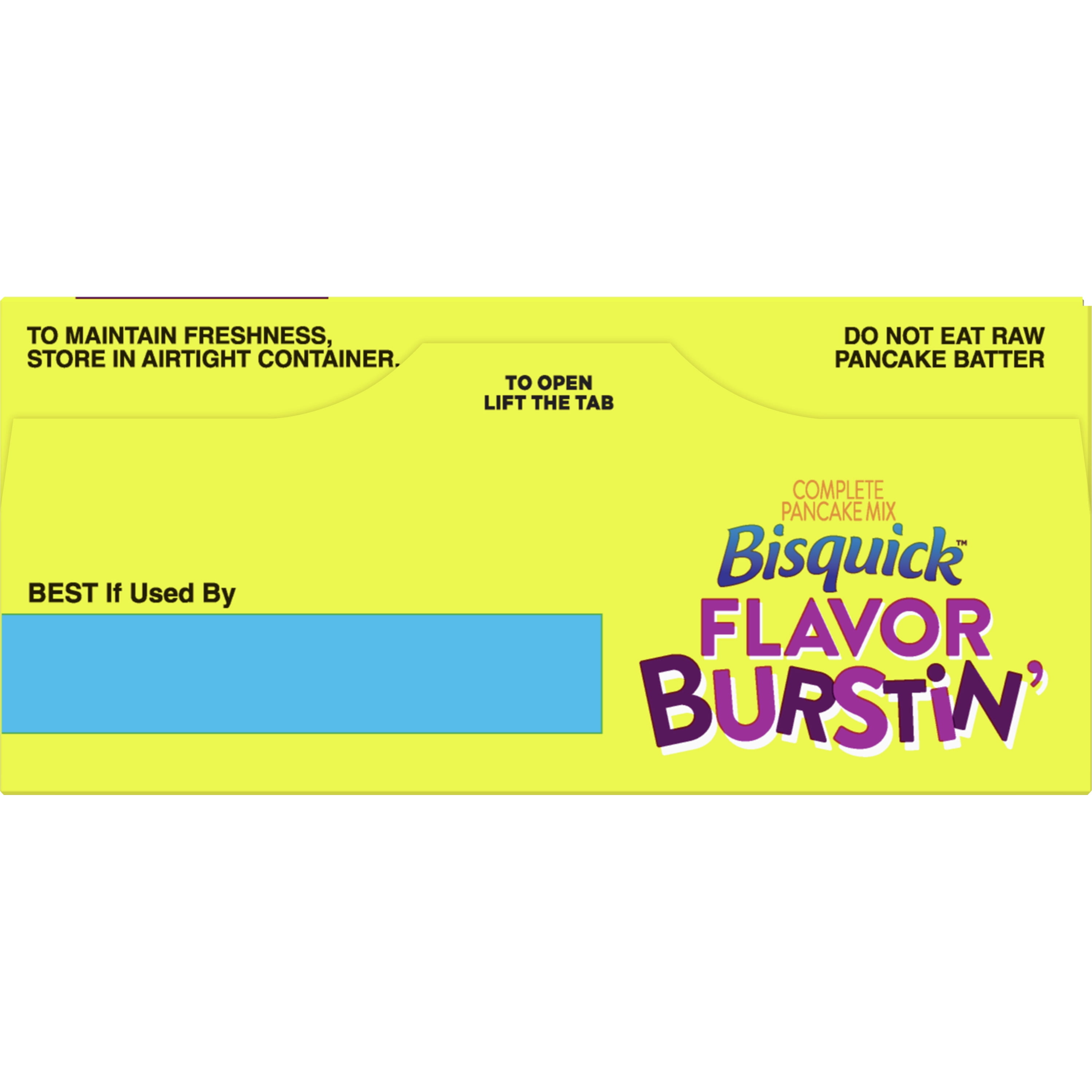 Betty Crocker Bisquick Flavor Burstin' Chocolate Chip Pancake Mix, 20 oz.