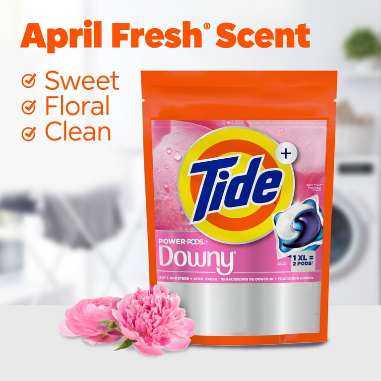 Tide Power PODS with Downy Soft Boosters Laundry Detergent Pacs