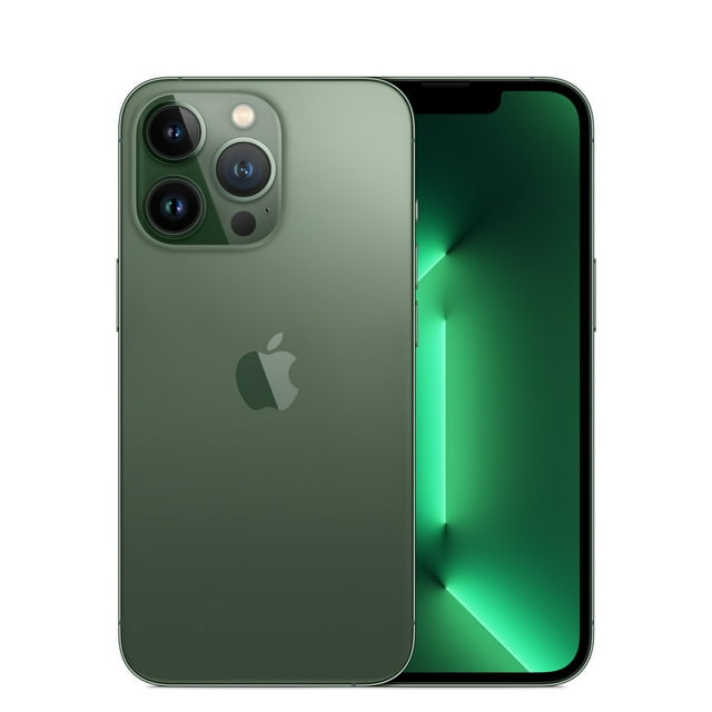 Apple iPhone 13 Pro Max 128GB Unlocked Smartphone (Alpine Green) Certified Refurbished Like New