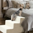 thumbnail image 6 of Precious Tails High Density Foam Sherpa Top Wide 3 Steps for Dog/Cat, 6 of 8