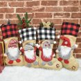 thumbnail image 2 of Calcetín de Navidad de 4 piezas, calcetín de Navidad personalizado grande de 44 cm, decoración de ventana de árbol de Navidad para colgar en interiores, bolsa de regalo para niños y adultos, 2 of 5