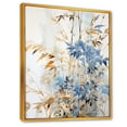 thumbnail image 2 of Designart "Zen Moment With Blue And Gold Bamboo V" Bamboo Floater Framed Canvas Prints, 2 of 5