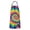 Colorful Rainbow Tie, variant on Rainbow Tie Dye Ink Pattern Apron-Garden Aprons for Women with Pockets-Cotton Linen Waterproof Kitchen Cooking Gardening Aprons Adjustable for Kitchen,Cooking,BBQ and Salon 33x27 Inch