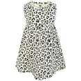 thumbnail image 4 of Hudson Baby Infant and Toddler Girls Cotton Dress and Cardigan Set, Leopard Hearts, 3-6 Months, 4 of 5