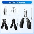thumbnail image 4 of DAIENDI Toenail Clippers,Sharp Angled Heavy Duty Ingrown Toenail Tools for Seniors & Men, Manicure Pedicure for Thick Nails, 4 of 8