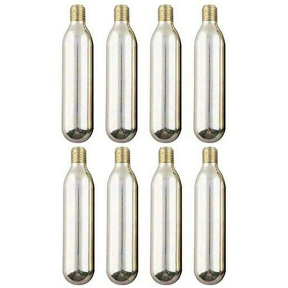 Leak Saver - Leak Shot Refrigerant Grade CO2 Refill Cartridges (8 Pack) - Refill for The Leak Shot HVAC Kit (Sold Separately) - for A/C & Refrigeration Systems Up to 5 Tons - USA Made