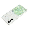 thumbnail image 4 of Dteck Grow in The Dark Case for Samsung Galaxy A35 5G, Bling Sparkly Luminous Glitter Phone Case for Women Girls,Green, 4 of 4