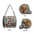 thumbnail image 3 of ZIATUBLE Sunflower Cow Toilet Paper Dispenser Cow Print Hanging Paper Towel Holder with Smooth Zipper Roll Paper Towel Storage Case Reusable Paper Pouches for Easy Storage and Carrying, 3 of 7