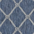 thumbnail image 6 of LR Home Sophie 5'3" x 7' Navy/White Nautical Rope Lattice Indoor/Outdoor Performance Area Rug, 6 of 6