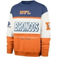 thumbnail image 2 of Men's '47  Royal/Orange Denver Broncos Throwback Breeze Maximalist Sweatshirt, 2 of 3