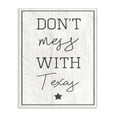 thumbnail image 5 of Stupell Don't Mess With Texas Wall Plaque Art 13 x 19, 5 of 5