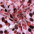 thumbnail image 4 of BalsaCircle 8 feet x 8 feet Pink Big Payette Sequin Backdrop Curtain Wedding Party Photo Booth Decorations, 4 of 8