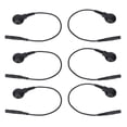 thumbnail image 3 of Adaptador de cable de electrodo tipo botón, de lámina de cobre corta, para máquina TENS, 5,9 pulgadas de largo, 20 unidades, 3 of 14