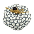 thumbnail image 2 of WKSCLPAI Halloween Knitted Pumpkin Decoration Gray Color Thanksgiving Festival Party Home Shelf Tabletop Display Ornament, 2 of 7