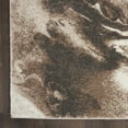 thumbnail image 4 of Nourison American Manor 2'2" x 7'6" Ivory Mocha Modern Indoor Rug, 4 of 7