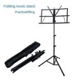 thumbnail image 4 of Music Stand 2 in 1 Dual Use Folding Sheet Desktop Book Guitar Parts, 4 of 5