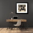 thumbnail image 4 of Franz Wilhelm Seiwert 22x20 Black Modern Framed Museum Art Print Titled - Composition with a Worker and a Peasant (1931 - 1932), 4 of 5
