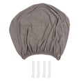 thumbnail image 2 of Chair Cover, Elastic Dustproof Chair Sofa Cover Grey Washable Soft  for Room, 2 of 8