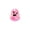 Pink, variant on Halloween Glow in the Dark Squeeze Toy Luminous Ghost Figure for Party Favors Festive Classroom Rewards Novelty Gift, Yellow 3 Inch