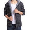 thumbnail image 3 of Wavsuf Bomber Jackets for Men Winter Jacket Heavyweight for Men Coat Dark Gray Size XL, 3 of 9